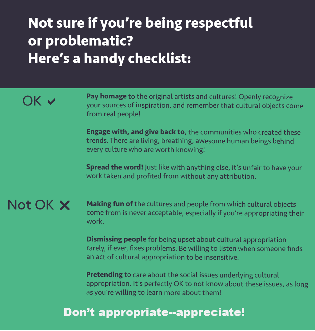 Cultural Appropriation Infographic page 3